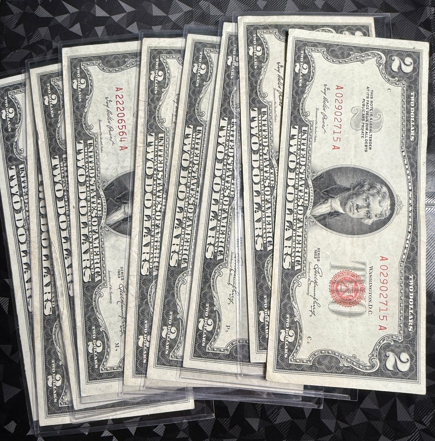 Series 1953 $2 Red Seal